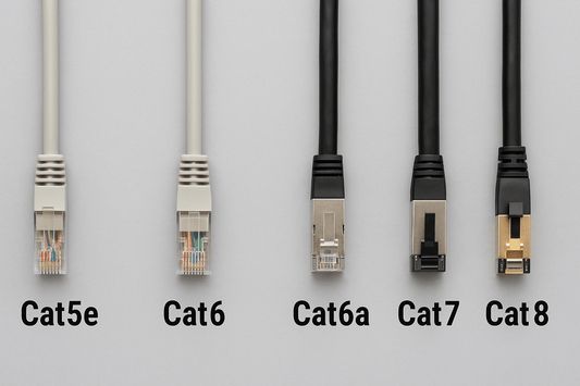 Ethernet Cabling Cat 6a vs Cat 7 vs Cat 8 Singapore Home Guide - ACE Peripherals