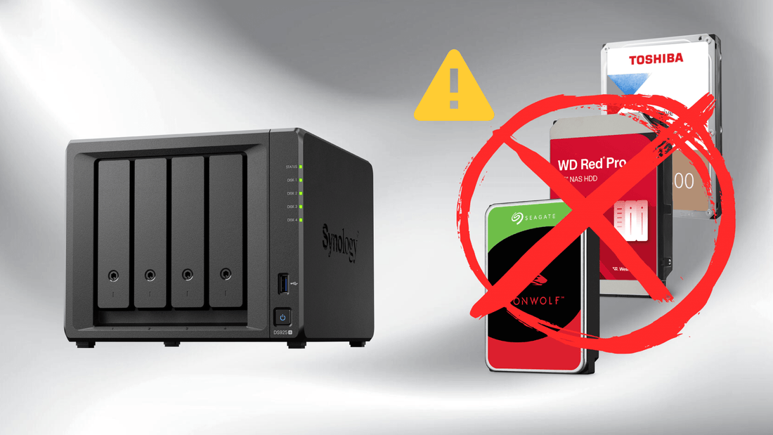Synology Forces Proprietary HDD and SSD in New 2025 NAS Models - ACE Peripherals
