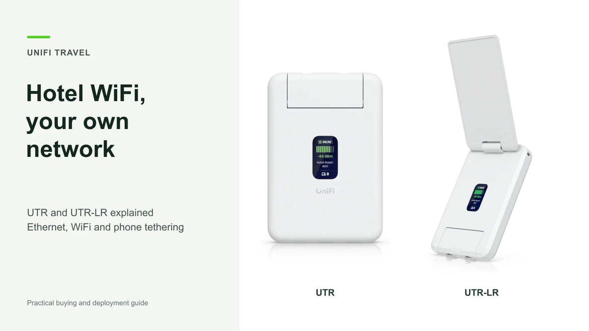 UniFi UTR vs UTR-LR: Travel Routers for Hotel WiFi and Remote Work - ACE Peripherals