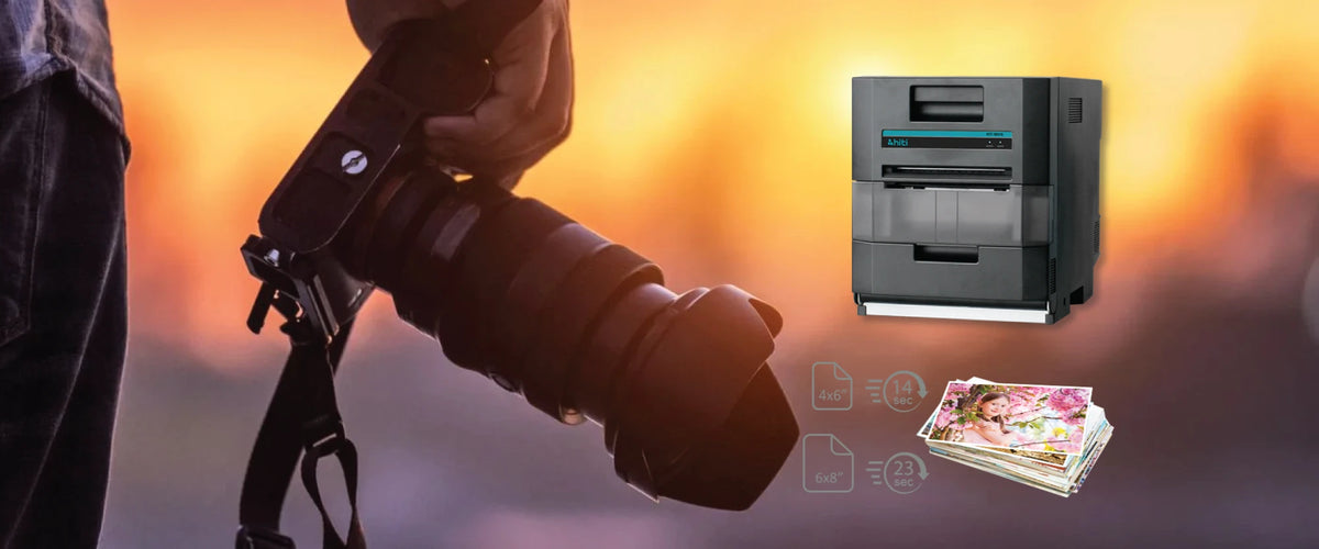 HiTi M610 roll-type photo printer homepage banner