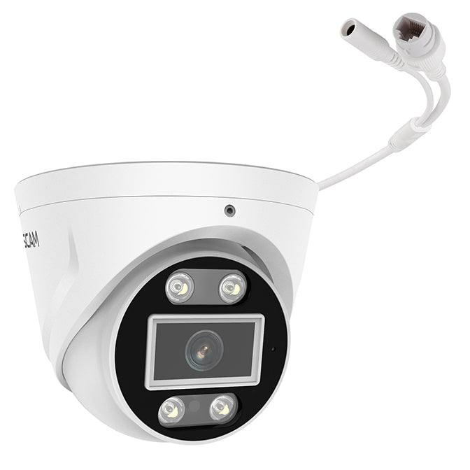 Foscam T8EP 8MP UHD POE IP Camera with Sound and Light Alarm - ACE Peripherals