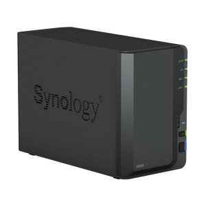 Synology DS223 Left 45-Degree Angle View