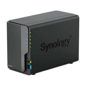 Synology DS224+ Right 45-Degree Angle View