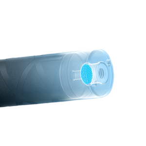 Anti-sand filter design illustrated at the telescopic section