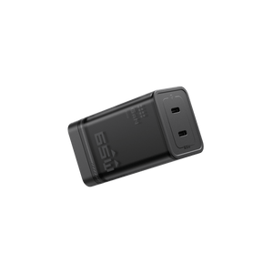 Antigravity 65W GaN Fast Charger showing its two USB-C ports