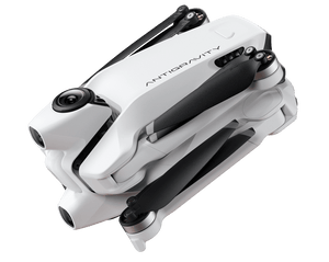 Antigravity A1 camera drone folded for transport