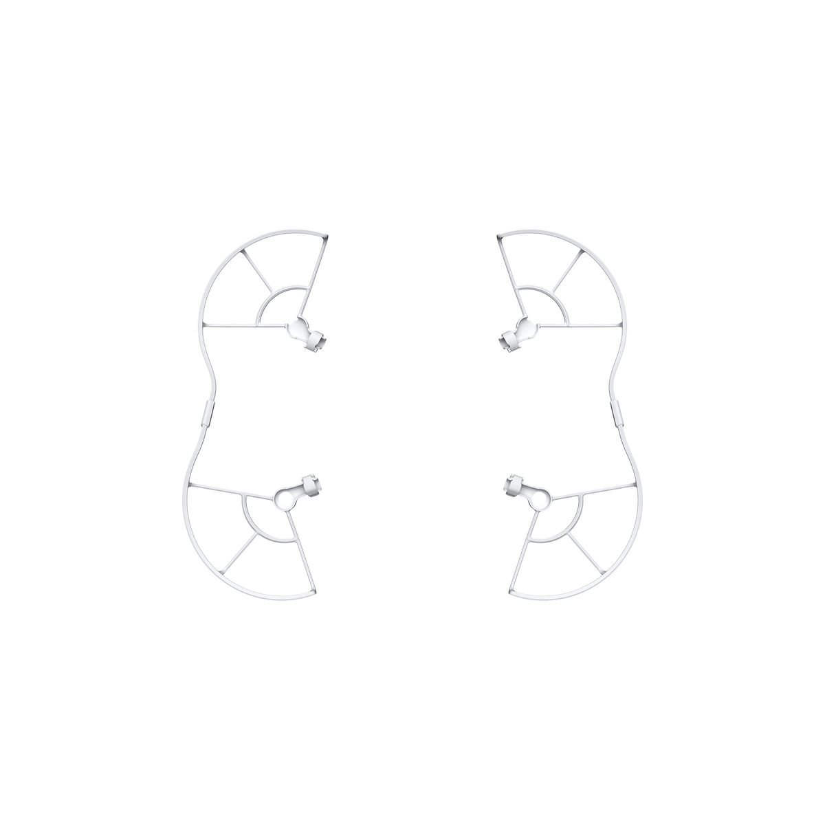 Original Antigravity A1 Propeller Guards showing the matching left and right assemblies