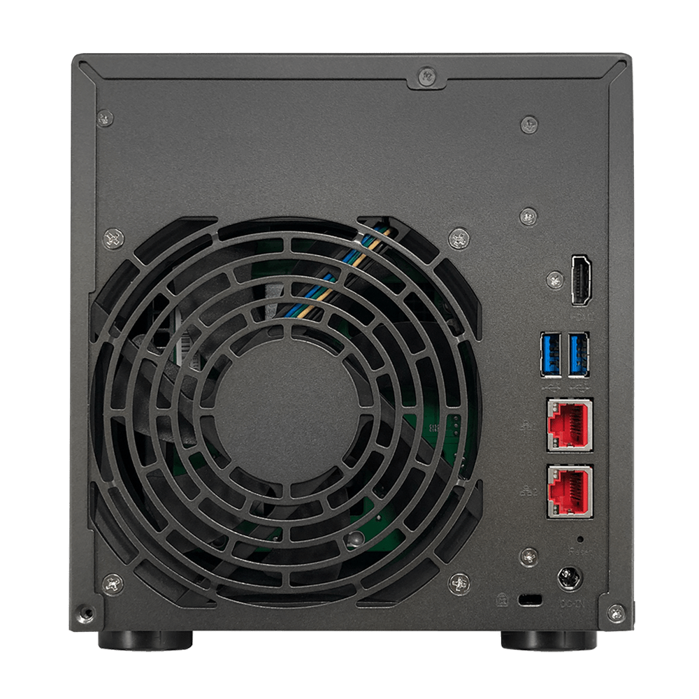 Asustor AS6604T LockerStor 4 Dual NVMe SSD 4 - Bay Tower NAS - ACE Peripherals