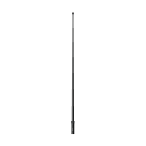 Fully extended telescopic stick with camera mounting screw