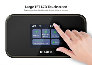 D - Link DWR - X2102 5G NR Wi - Fi 6 Touchscreen Portable Mobile Router - ACE Peripherals