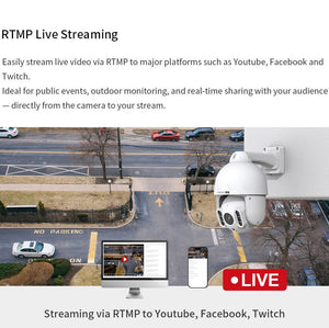 Foscam LD8EP 8MP 4K Outdoor WiFi Live Streaming IP Camera - ACE Peripherals