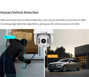 Foscam LD8EP 8MP 4K Outdoor WiFi Live Streaming IP Camera - ACE Peripherals