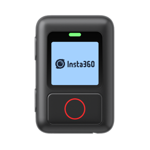 Front display and recording button of the GPS Action Remote