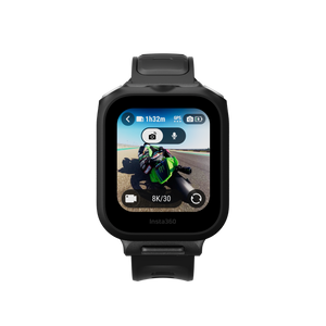Insta360 GPS Preview Remote with Built-In Mic touchscreen and control buttons