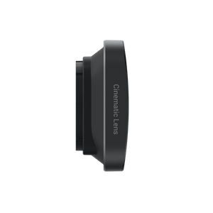 Insta360 Ace Pro 2 Cinematic Lens side profile of the Cinematic Lens
