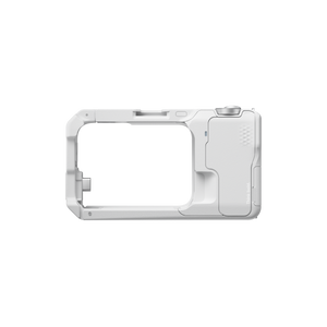 Insta360 Ace Pro 2 Xplorer Grip Pro Kit White rear view of the frame and camera opening