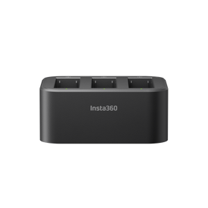 Insta360 Ace Series Fast Charge Hub three-slot hub with batteries removed
