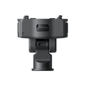 Side profile of the camera fitting and release button