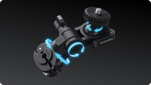 Insta360 Rear View Mirror Mount manufacturer use illustration 5; camera and other illustrated equipment sold separately