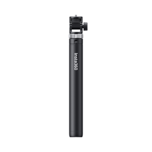 Collapsed Streaming Tripod with adjustable mounting head