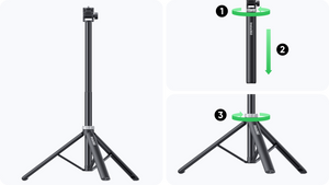Manufacturer illustration of the quick-deploy leg mechanism