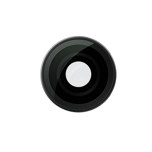 Insta360 GO Ultra Wide Lens optical surface of the Wide Lens