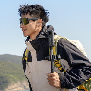 Insta360 Selfie Stick Holster manufacturer hiking carrying example, camera and stick sold separately