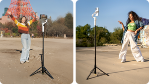 Insta360 Throwpod manufacturer outdoor camera and phone-gimbal application examples