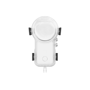 Insta360 X4 Air Invisible Dive Case empty housing viewed from the front