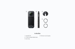 Insta360 X5 8K 72MP 360° Video Camera with Active HDR and AI - ACE Peripherals