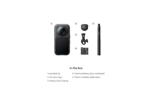 Insta360 X6 8K 360° Camera with 1-Inch Imaging and AI - ACE Peripherals