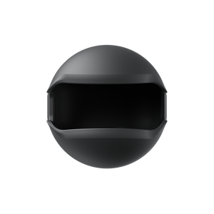 Insta360 X6 Lens Cap Black internal opening