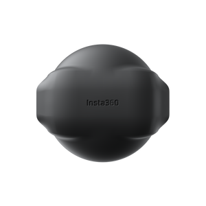 Insta360 X6 Lens Cap Black logo view
