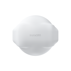 Insta360 X6 Lens Cap White logo view