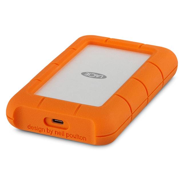 LaCie Rugged USB-C Portable Hard Drive - ACE Peripherals
