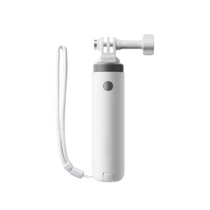 USB-C power grip with mounting adapter and wrist strap