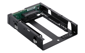 QNAP QDA - A2AR Two 2.5 - inch SATA Drives in 3.5 - inch SATA Drive Bay with RAID Support - ACE Peripherals