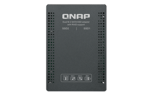 QNAP QDA - A2MAR Two M.2 SATA SSDs in 2.5 - inch SATA Drive Bay with RAID Support - ACE Peripherals
