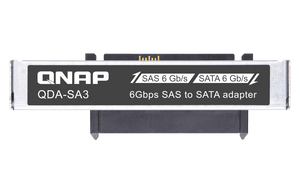 QNAP QDA - SA3 2.5 - inch 6Gbps SAS to SATA Drive Adapter - ACE Peripherals
