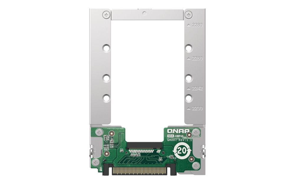 QNAP QDA - UMP4A M.2 PCIe NVMe SSD to 2.5 - inch U.2 SSD Adapter - ACE Peripherals