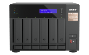 QNAP QVP - 63B 6 - Bay Dual 2.5GbE Surveillance HDMI NVR - ACE Peripherals