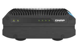 QNAP TS - i410X 4 - Bay 10GbE HDMI SSD Fanless Industrial All - Flash NAS - ACE Peripherals
