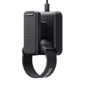 Insta360 Ring Remote charging clip attached