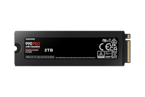Samsung 990 PRO with Heatsink NVMe M.2 SSD - ACE Peripherals