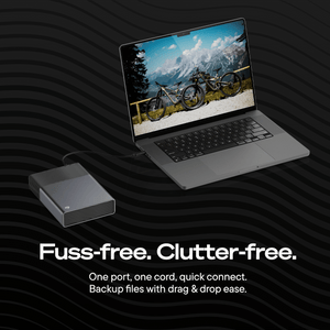 Seagate One Touch Desktop USB-C External Hard Drive - ACE Peripherals