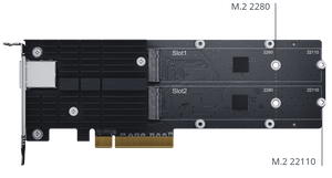 Synology E10M20-T1 10GbE Base-T Ethernet & M.2 SSD Combo PCIe Expansion Card - ACE Peripherals