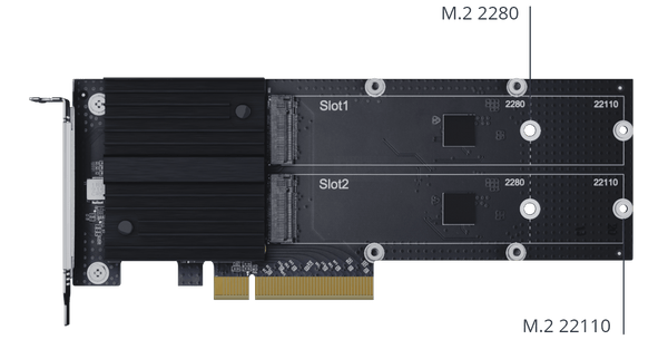 Synology M2D20 Dual M.2 SSD PCIe Expansion Card - ACE Peripherals