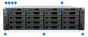Synology RS11626xs+ RackStation 20-Bay 3U Enterprise NAS - ACE Peripherals