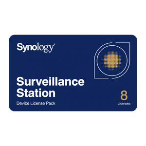 Synology Surveillance Device License Pack (Perpetual 1/4/8-Channel) - ACE Peripherals