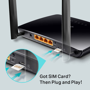 TP - Link Archer MR402 4G LTE AC1200 Dual Band Mesh Router - ACE Peripherals